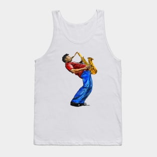 Saksofonist Tank Top